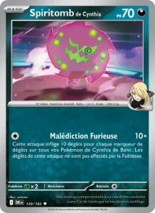 Spiritomb de Cynthia 129 — Rivalités Destinées