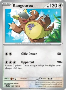 Carte Pokemon Kangourex 151/182 Rivalités Destinées