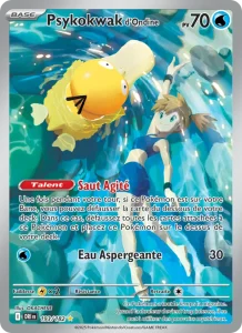 Carte Pokemon Psykokwak d'Ondine 193/182 Rivalités Destinées