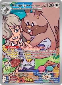 Carte Pokemon Rongrigou de Pepper 205/182 Rivalités Destinées