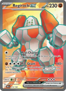 Regirock-ex 214 — Rivalités Destinées
