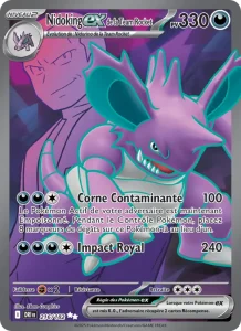 Nidoking-ex de la Team Rocket 216 — Rivalités Destinées