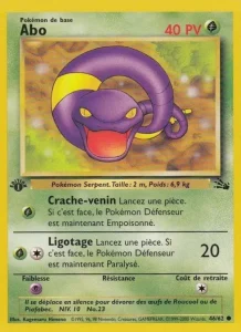Carte Pokemon Abo 46/62 Fossile