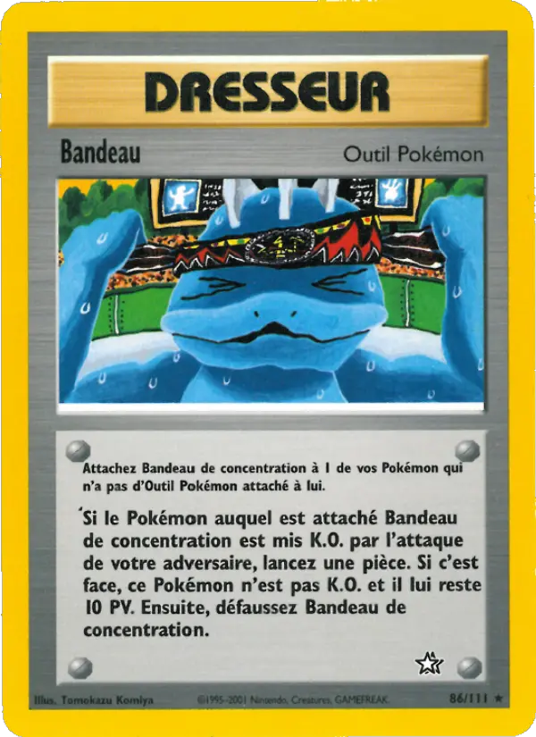 Scan HD carte Pokémon Bandeau 86/111 — Neo Genesis