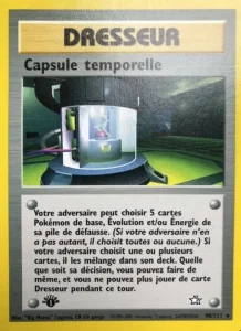 Carte Pokemon Capsule temporelle 90/111 Neo Genesis
