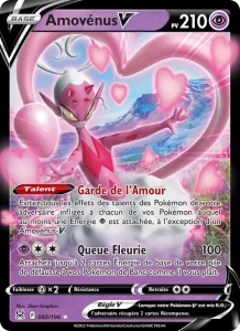 Carte Pokemon Amovénus V 082/196 Origine Perdue