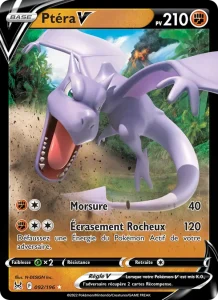 Carte Pokemon Ptéra V 092/196 Origine Perdue
