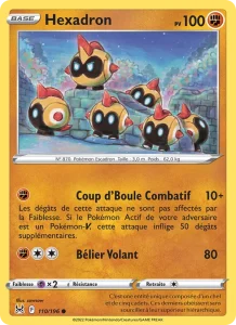 Carte Pokemon Hexadron 110/196 Origine Perdue