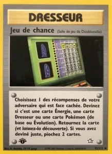Carte Pokemon Jeu de chance 92/111 Neo Genesis