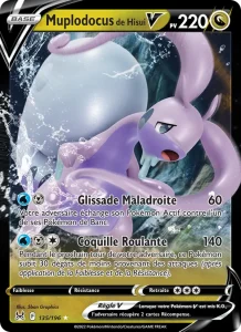 Carte Pokemon Muplodocus de Hisui V 135/196 Origine Perdue