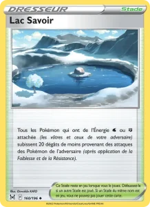 Carte Pokemon Lac Savoir 160/196 Origine Perdue
