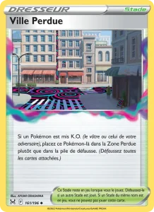 Carte Pokemon Ville Perdue 161/196 Origine Perdue