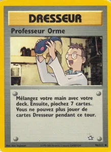 Carte Pokemon Professeur Orme 96/111 Neo Genesis