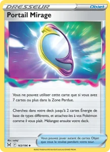 Carte Pokemon Portail Mirage 163/196 Origine Perdue