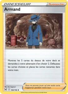 Carte Pokemon Armand 166/196 Origine Perdue