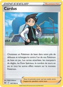 Carte Pokemon Cardus 167/196 Origine Perdue