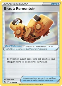 Carte Pokemon Bras à Remontoir 170/196 Origine Perdue