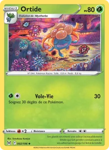 Carte Pokémon Ortide 002/196