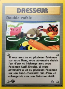 Carte Pokemon Double rafale 100/111 Neo Genesis