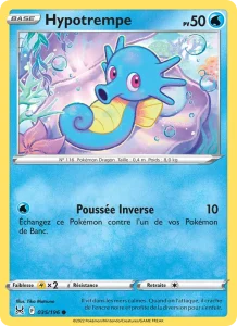 Carte Pokemon Hypotrempe 035/196 Origine Perdue
