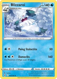 Carte Pokemon Blizzaroi 043/196 Origine Perdue