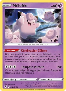 Carte Pokemon Mélofée 062/196 Origine Perdue