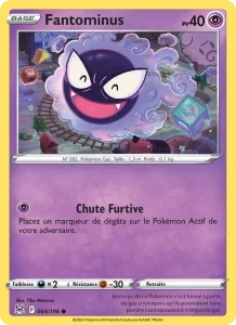 Carte Pokemon Fantominus 064/196 Origine Perdue