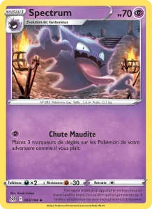 Carte Pokemon Spectrum 065/196 Origine Perdue