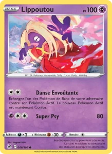 Carte Pokemon Lippoutou 068/196 Origine Perdue