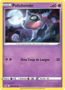 Carte Pokemon Polichombr 072/196 Origine Perdue