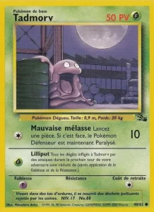 Carte Pokemon Tadmorv 48/62 Fossile