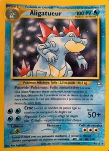 Carte Pokémon Aligatueur 4/111