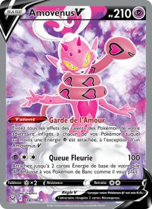 Carte Pokemon Amovénus V 178/196 Origine Perdue