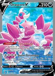 Carte Pokemon Drascore V 182/196 Origine Perdue