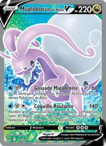 Carte Pokemon Muplodocus de Hisui V 187/196 Origine Perdue