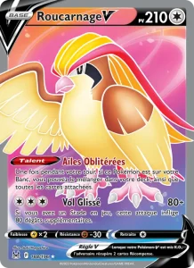 Carte Pokemon Roucarnage V 188/196 Origine Perdue