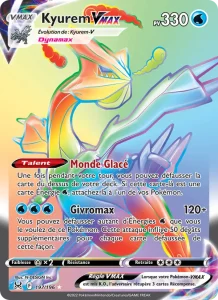 Carte Pokemon Kyurem VMAX 197/196 Origine Perdue