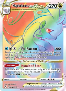 Carte Pokemon Muplodocus de Hisui VSTAR 202/196 Origine Perdue