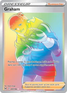Carte Pokemon Graham 207/196 Origine Perdue