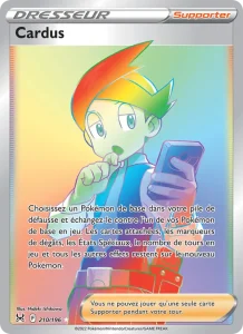 Carte Pokemon Cardus 210/196 Origine Perdue