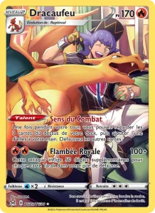 Carte Pokemon Dracaufeu TG03/196 Origine Perdue