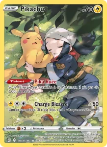 Carte Pokemon Pikachu TG05/196 Origine Perdue
