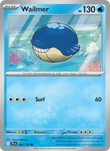 Carte Pokemon Wailmer 040/159 Aventures Ensemble