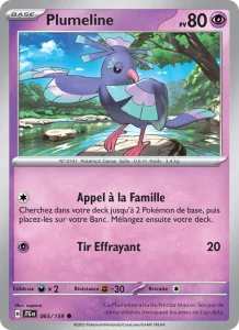 Carte Pokemon Plumeline 065/159 Aventures Ensemble