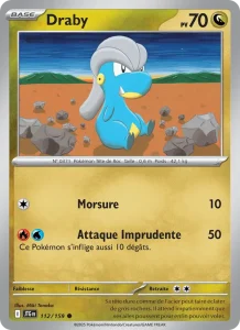 Carte Pokemon Draby 112/159 Aventures Ensemble