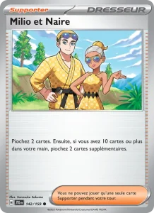 Carte Pokemon Milio et Naire 142/159 Aventures Ensemble