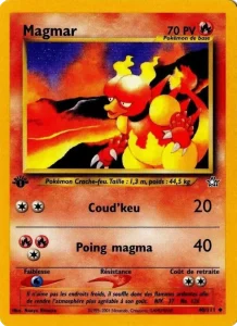Carte Pokemon Magmar 40/111 Neo Genesis