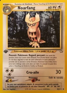 Carte Pokemon Noarfang 42/111 Neo Genesis