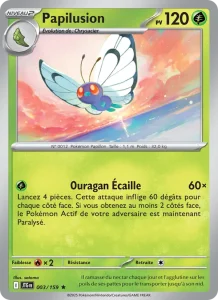 Carte Pokémon Papilusion 003/159