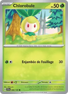 Carte Pokémon Chlorobule 006/159